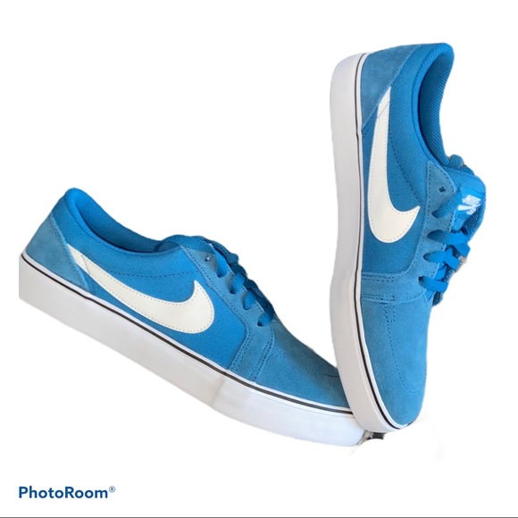 nike blazer low blue suede